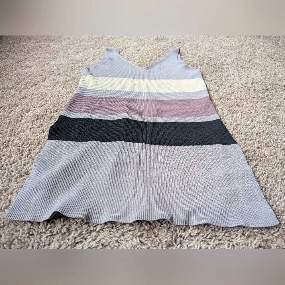 Valette Striped Color Lock Tank Top Small - Picture 6 of 12